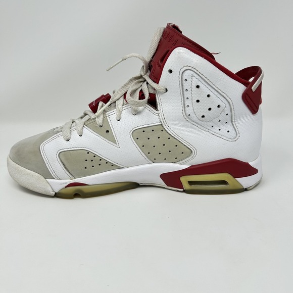 Air Jordan 6 Retro Shoes Mens Size 7Y Cardinal 384665-113 Basketball Sneakers‎ - Picture 8 of 11